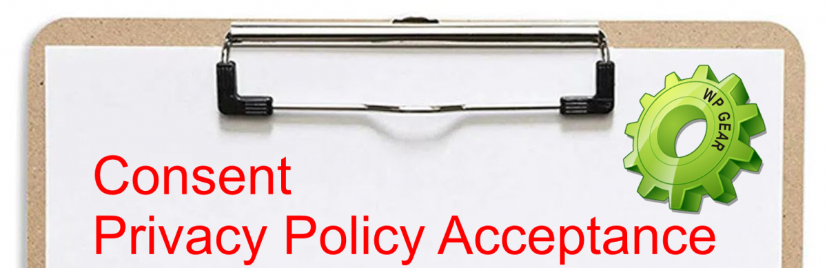 WPGear – Consent Privacy Policy Acceptance